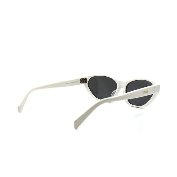 NEW CELINE PARIS CL40251U 25A WHITE GREY AUTHENTIC SUNGLASSES - Picture 9 of 14